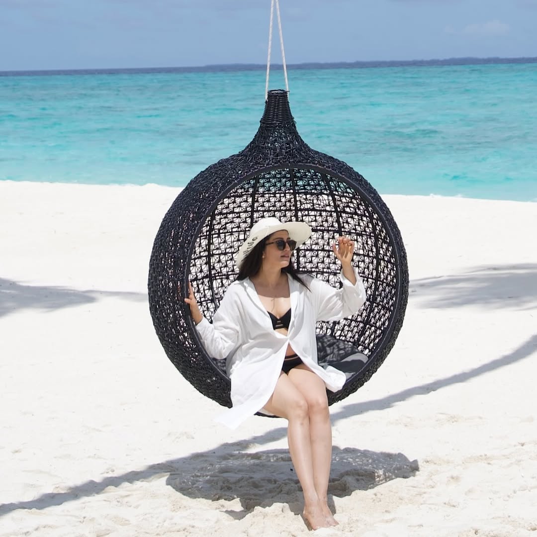 Pranitha Subhash Enjoys a Memorable Island Vacation with Daughter Arna