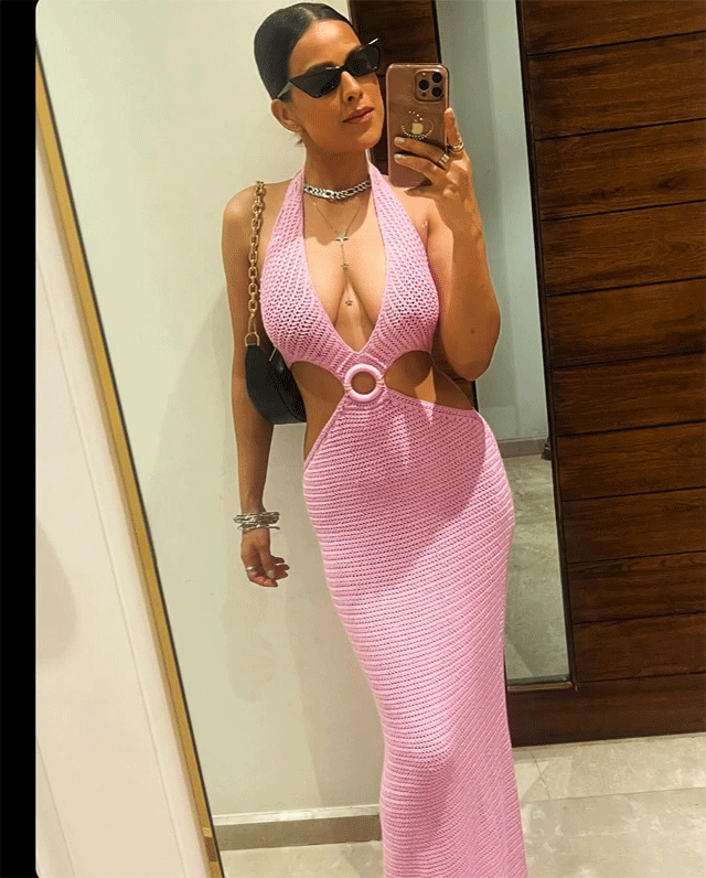 Nia Sharma’s Blue Beach Look Sets Instagram on Fire