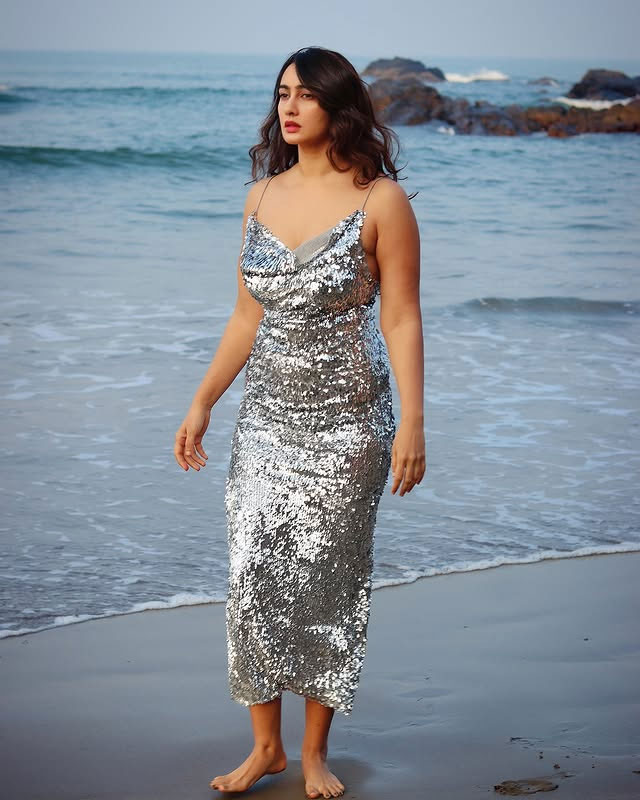 Megha Shuklas beauty in bloom, surrounded by nature�s promise