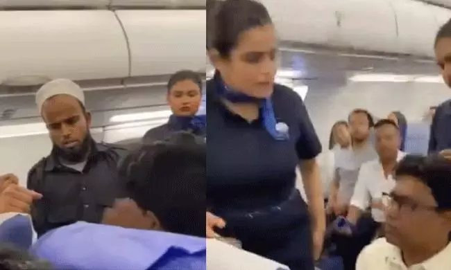 ఇండిగో విమానంలో చెంప దెబ్బ... షాకింగ్ వీడియో వైరల్!