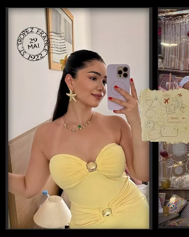 Sara Tendulkar cheerful summer mirror snap from Europe