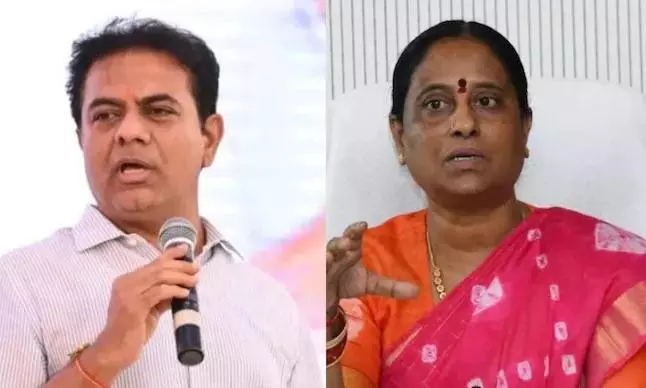 కేటీఆర్ పరువు నష్టం దావా : క్రిమినల్ కేసుపై కొండా సురేఖ సంచలన వ్యాఖ్యలు