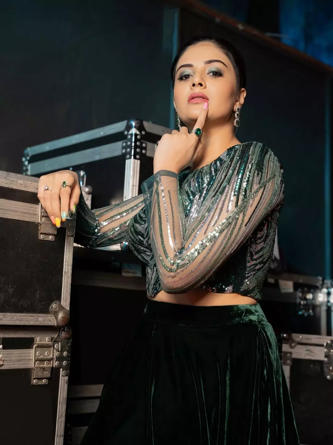 Sreemukhi’s Glamorous New Look Wins Hearts