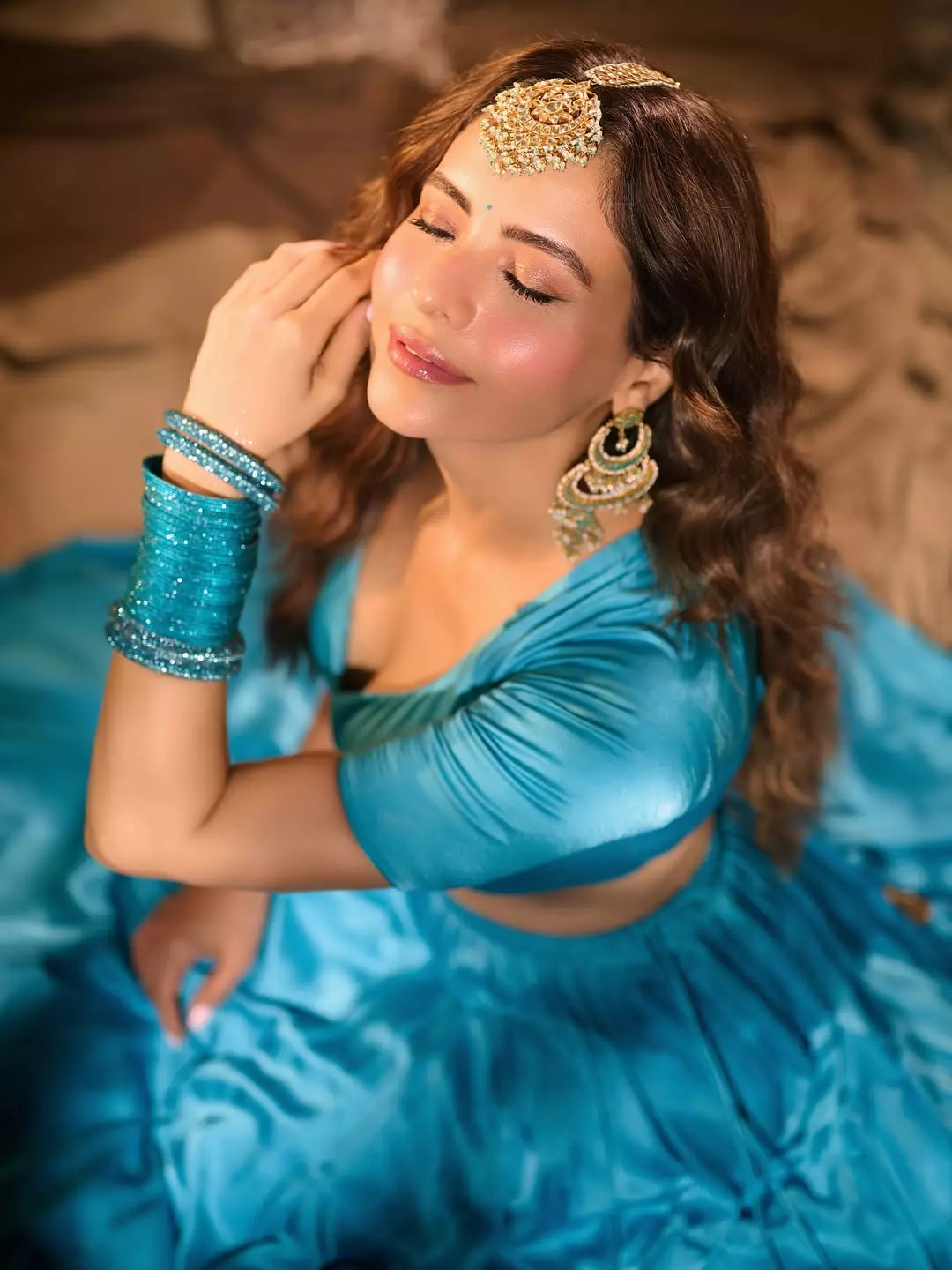 Aamna Sharifs Gorgeous Blue Look