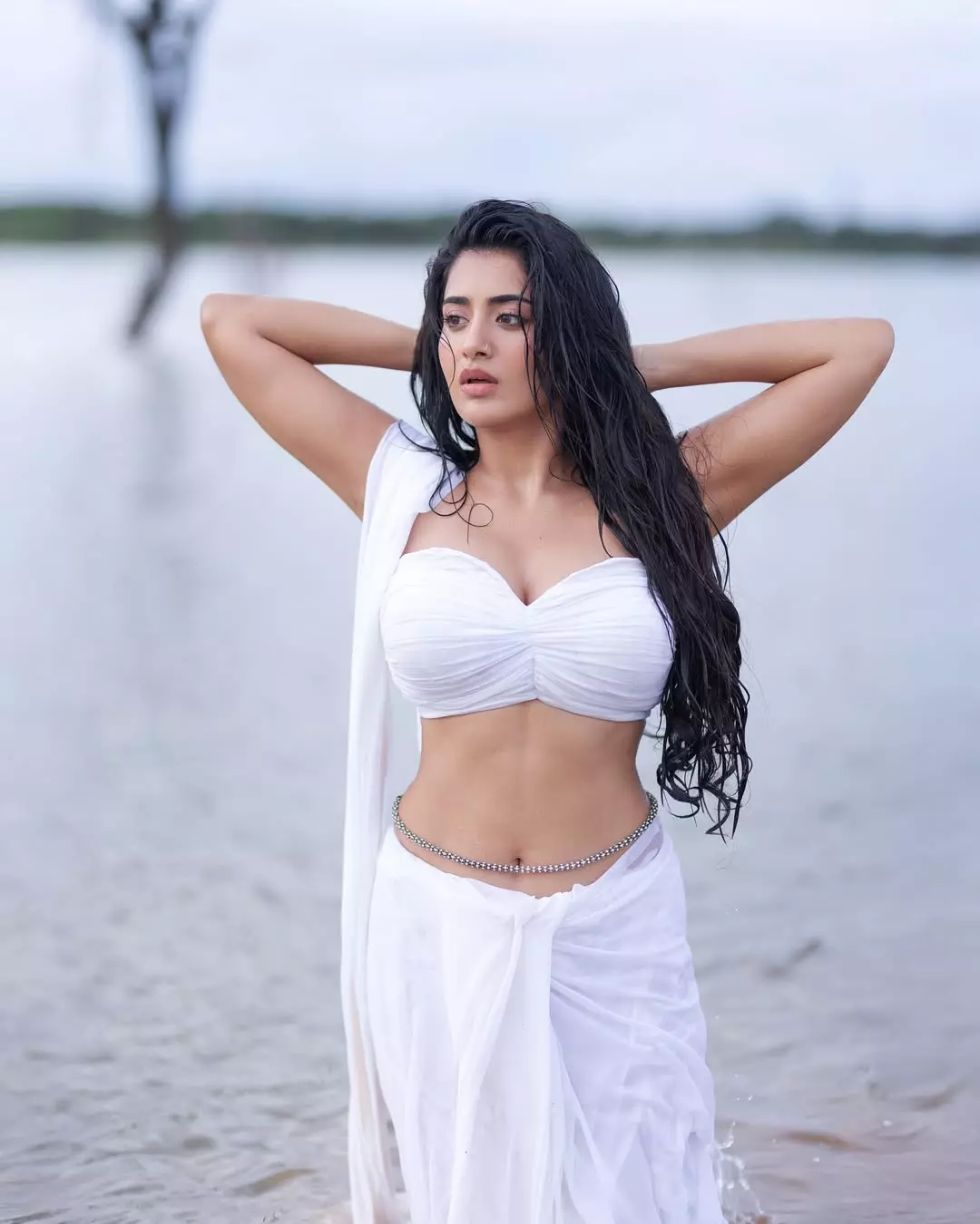 Rashi Singh Shares Dreamy Lake Snaps in White Look