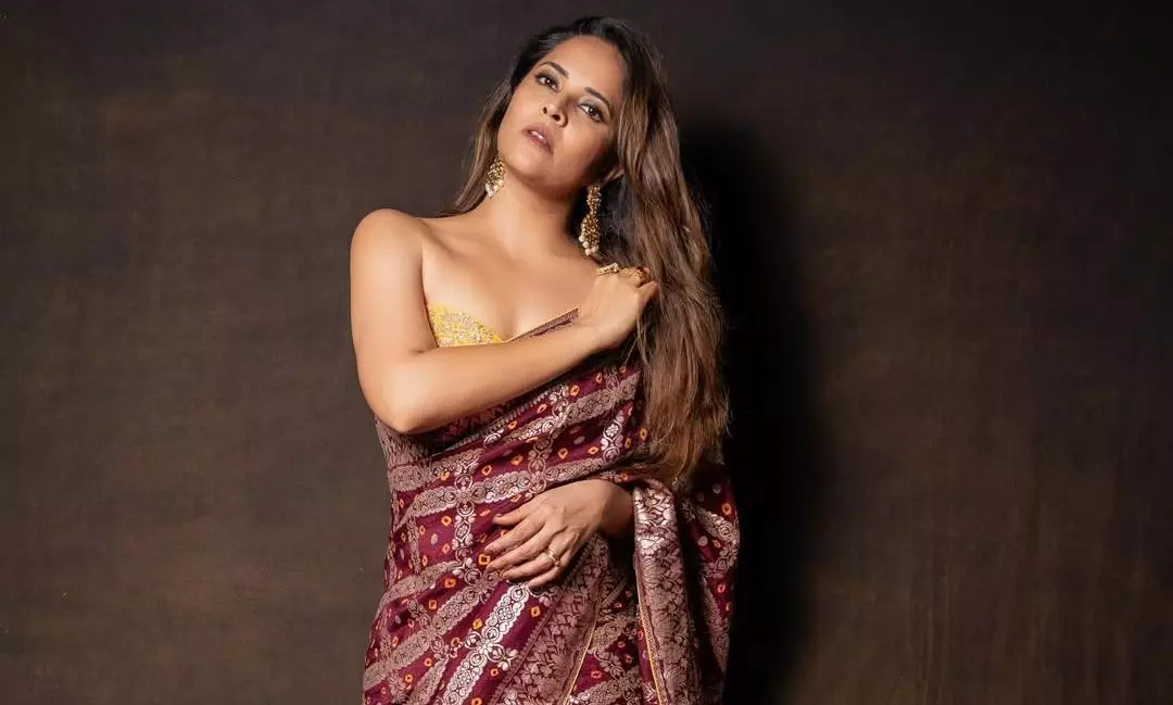 చీరలో అనసూయ.. కిర్రాక్ లుక్స్!