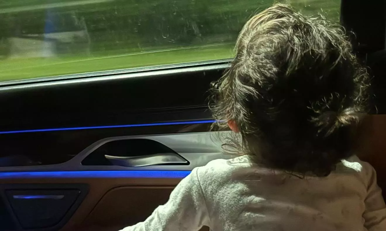 Priyanka Chopra Lands in Hyderabad with Daughter Malti for SSMB29 Shoot