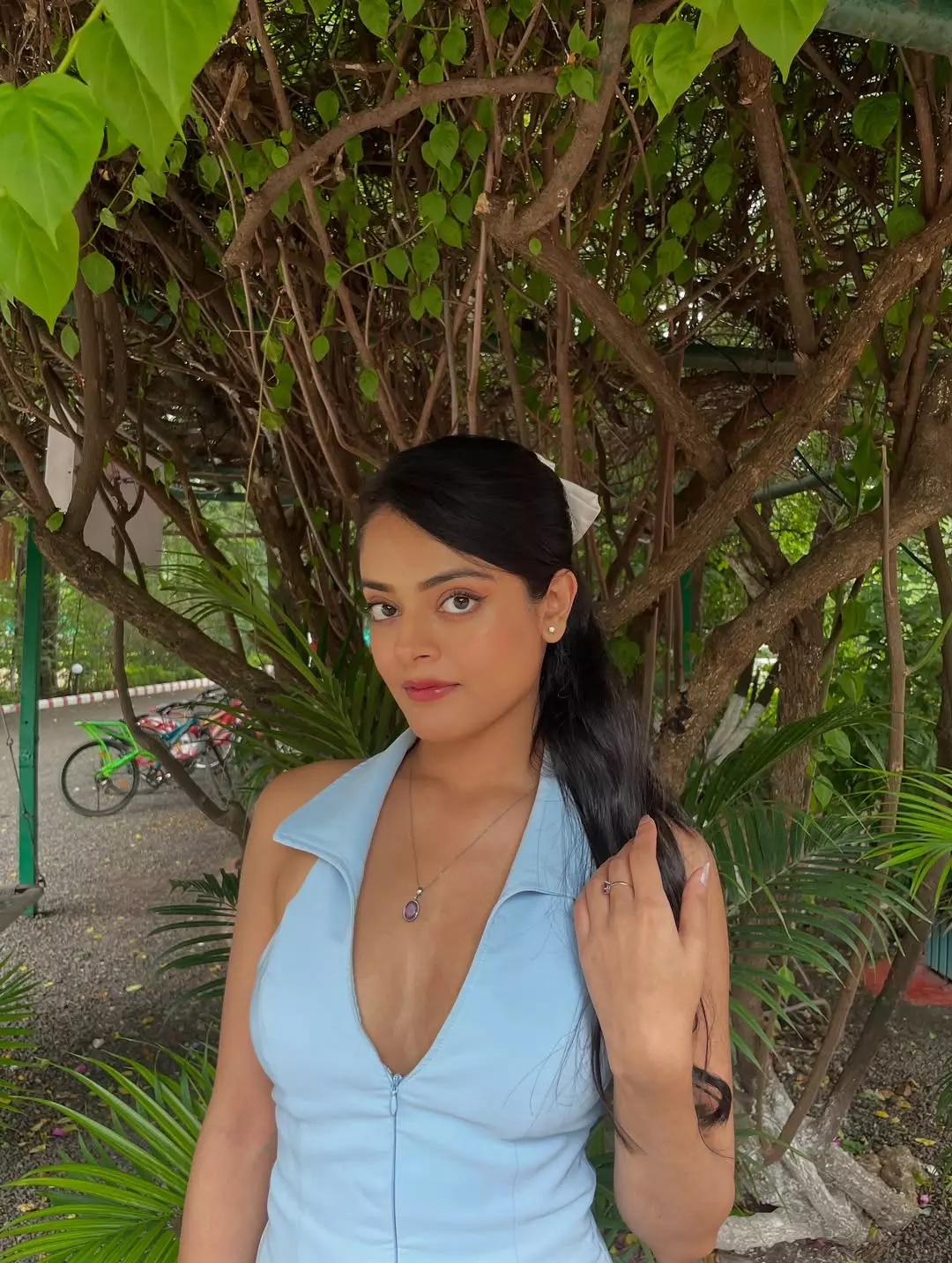 Riddhi Kumar’s Baby Blue Baby Girls Snaps