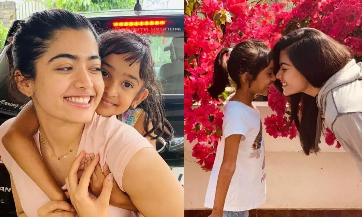 Rashmika Mandanna Introduces Her Little Sister Shiman In Film Industry