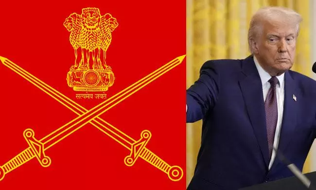 ట్రంప్ కు ఇండియన్ ఆర్మీ స్ట్రాంగ్ కౌంటర్