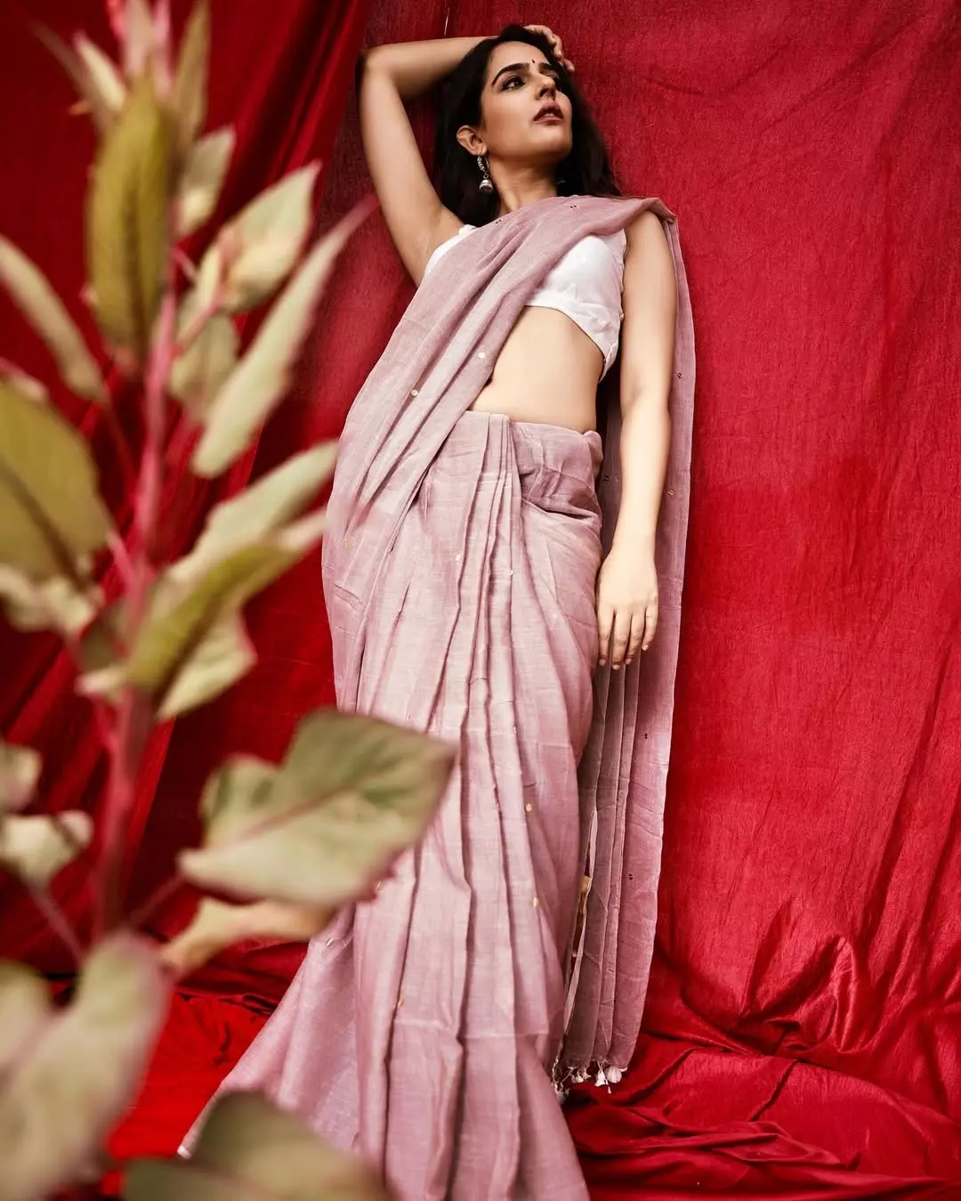 Malvi Malhotras Unique Saree Collection Impresses Fans