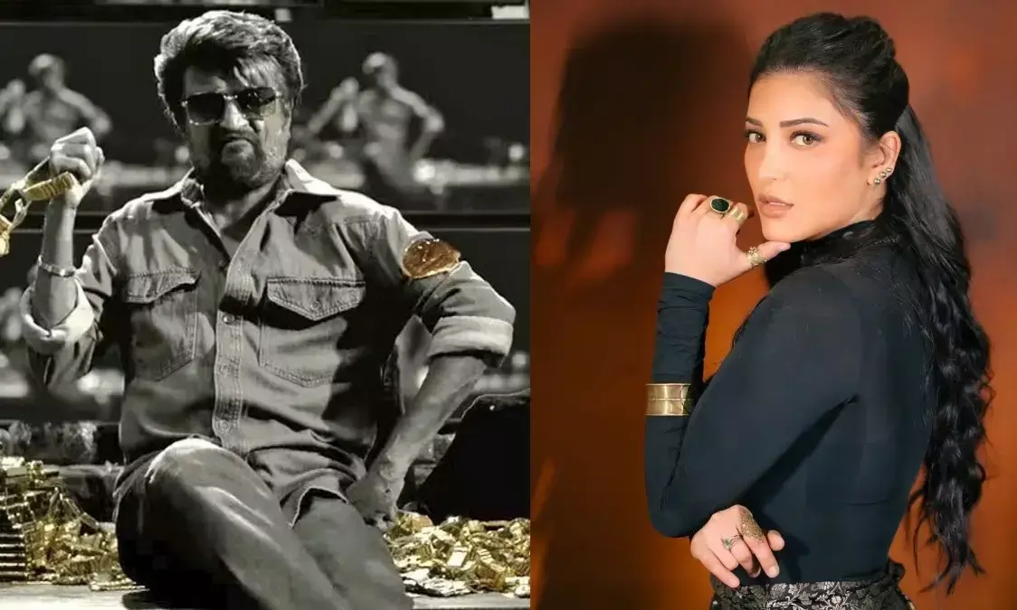 కూలీ : శృతి నటన చూసి రజనీకాంత్‌ స్వీట్స్‌..!