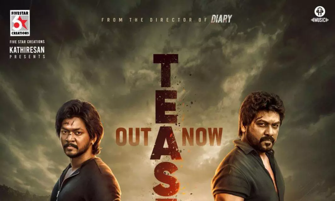 వీడియో : లారెన్స్‌ బుల్లెట్‌ బండి ఫస్ట్‌ రైడ్‌ చూడండి