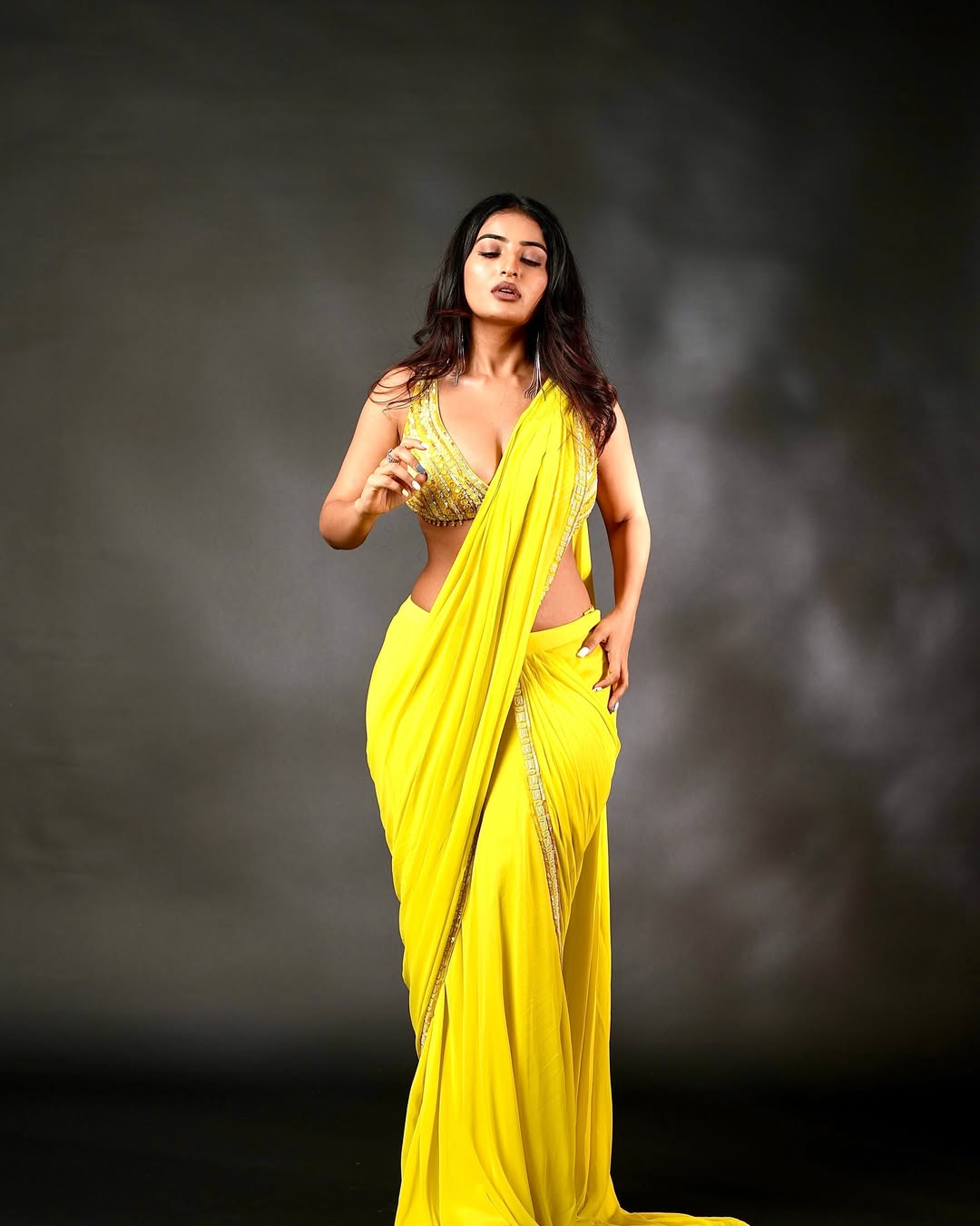 Ananya Nagalla Slays Traditional Look on Friday Ananya Nagalla Slays Traditional Look on Friday