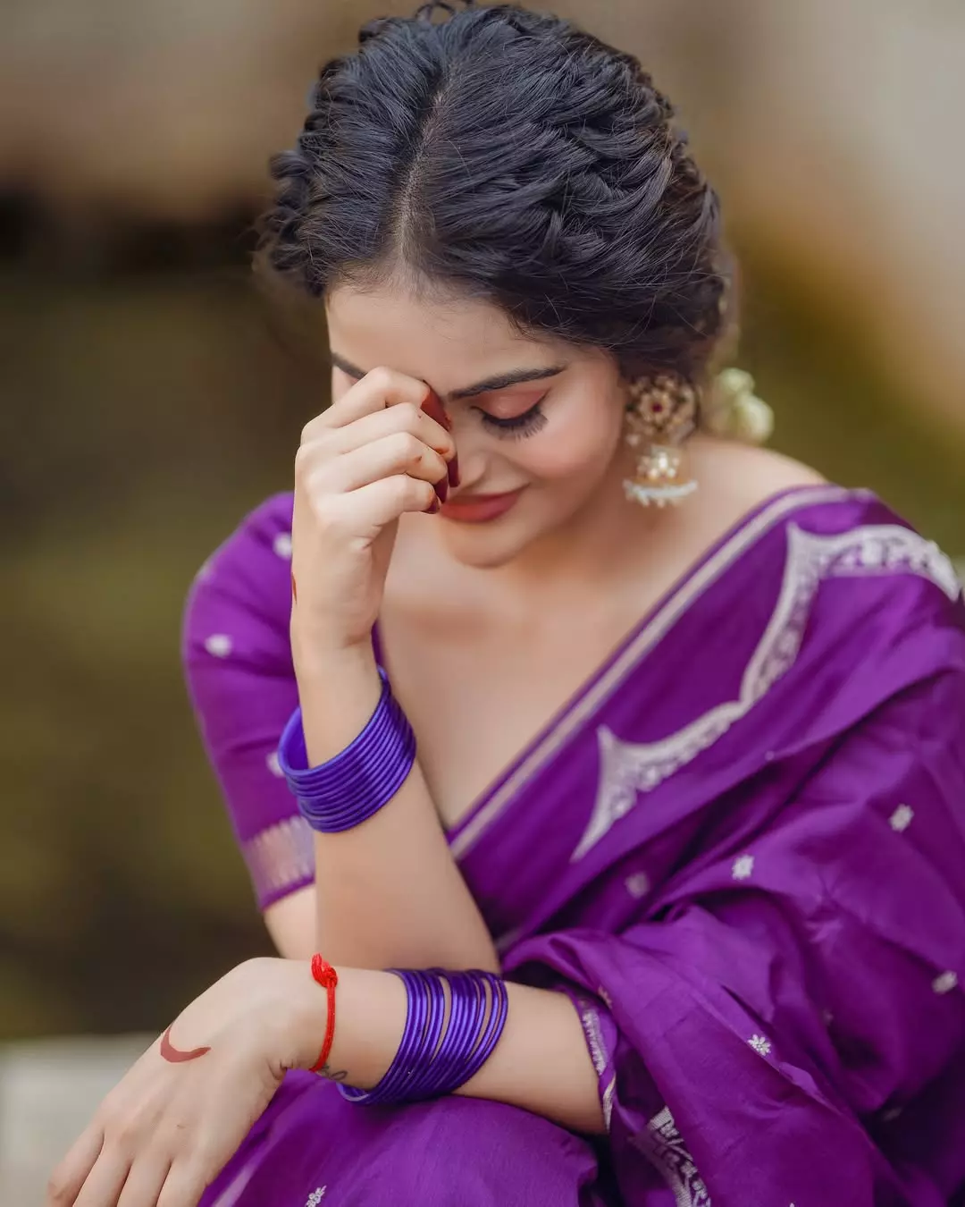 Ananya Nagalla Slays Traditional Look on Friday Ananya Nagalla Slays Traditional Look on Friday