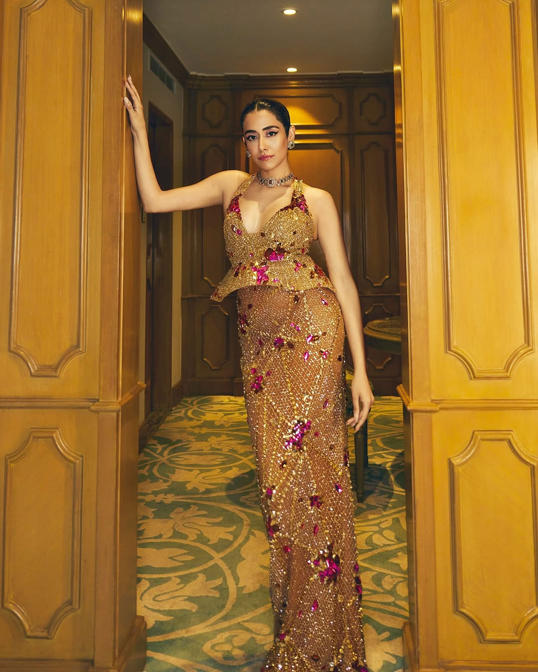 Jonita Gandhi Dazzles in White Lace Jonita Gandhi Dazzles in White Lace