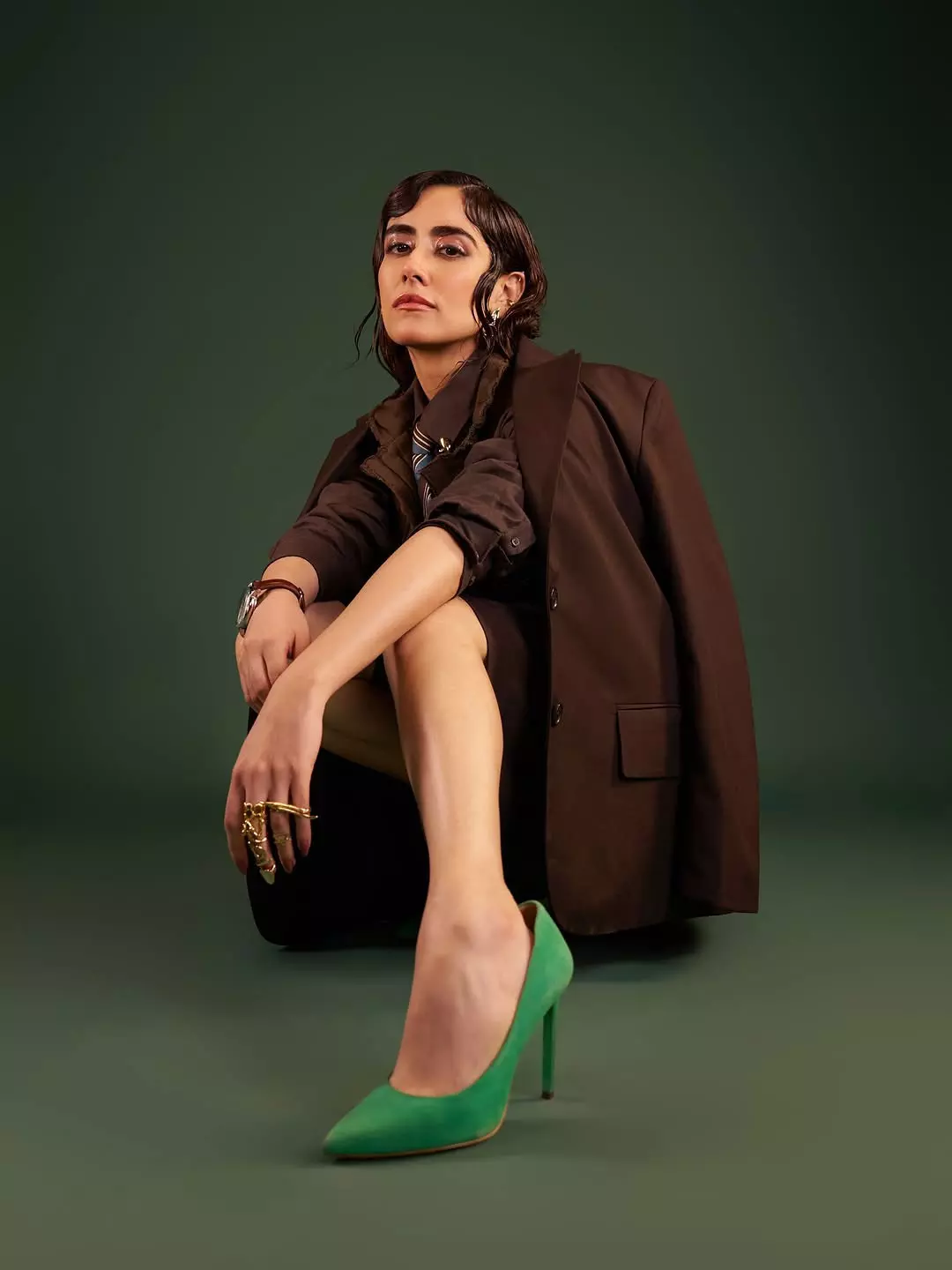 Jonita Gandhi Dazzles in White Lace Jonita Gandhi Dazzles in White Lace