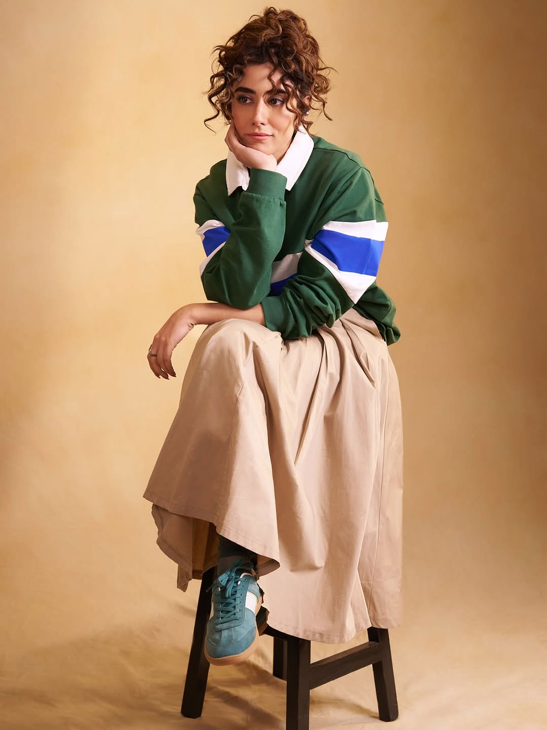 Jonita Gandhi Dazzles in White Lace Jonita Gandhi Dazzles in White Lace