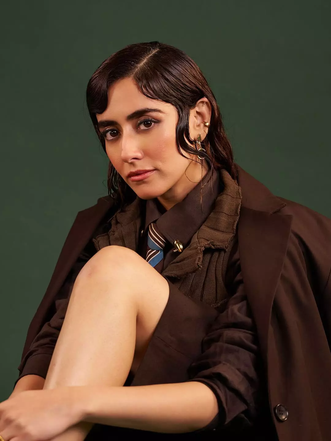 Jonita Gandhi Dazzles in White Lace Jonita Gandhi Dazzles in White Lace