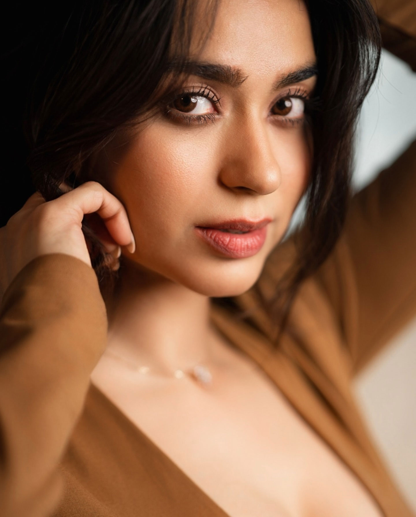 Soundarya Sharma Dazzles in Red