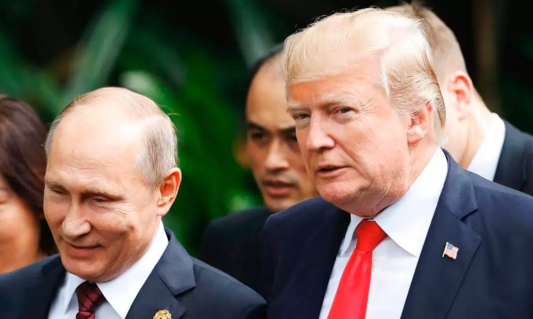 ట్రంప్–పుతిన్ రహస్య ఒప్పందం బహిర్గతం