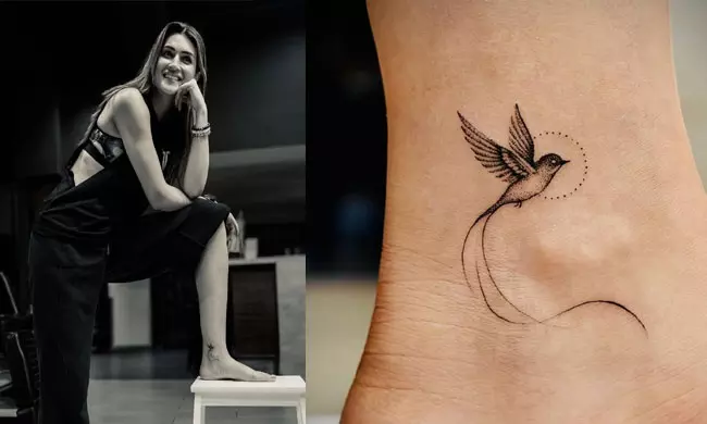 టాటూతో ఆకట్టుకుంటున్న కృతి సనన్.. మీనింగ్ కూడా చెప్పిందిగా!