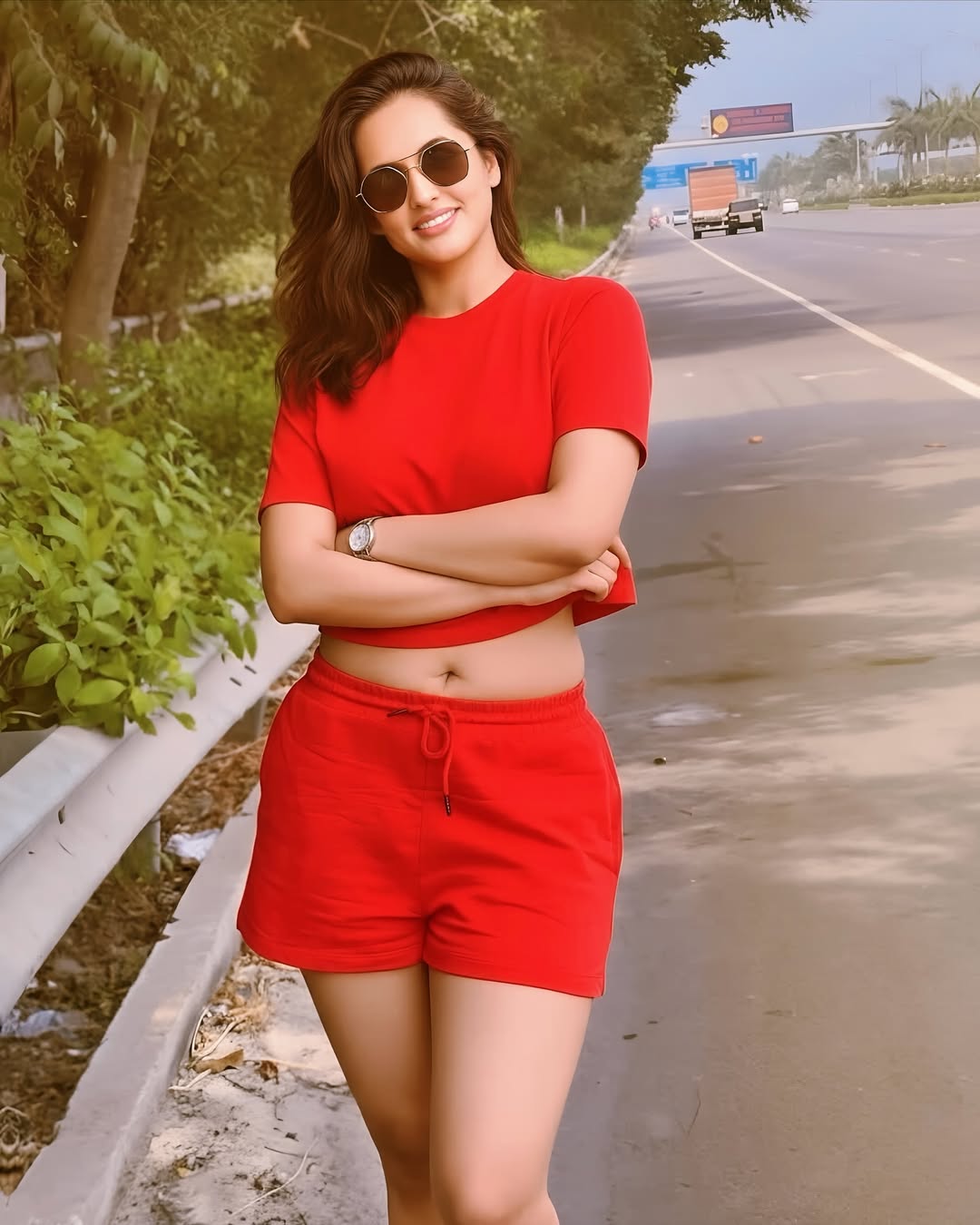 Jyothi Poorvaj Shines In Co-Ord Set