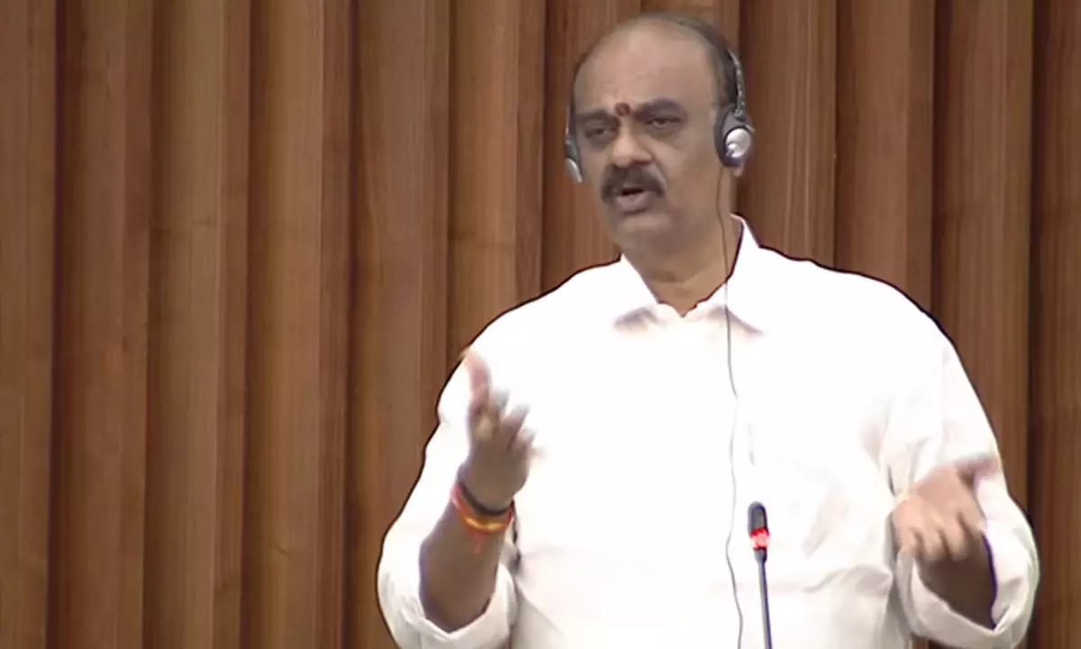 స‌భ‌లో జ‌న‌సేన ఎమ్మెల్యే బొలిశెట్టి లొల్లి.. !