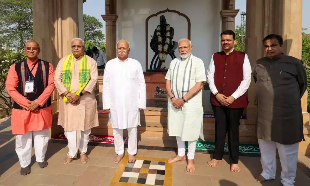 ఆర్ఎస్ఎస్ అతి పెద్ద సంబరం....మోడీ వైపే అందరి చూపు !