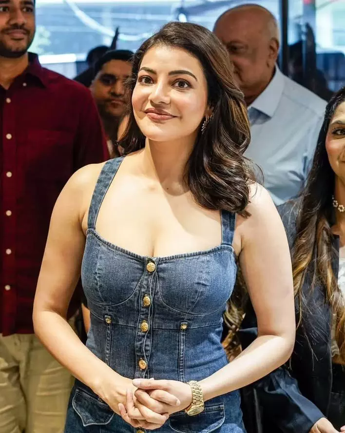 Kajal Aggarwal Steals the Show at Hair Masters Launch in Lucknow