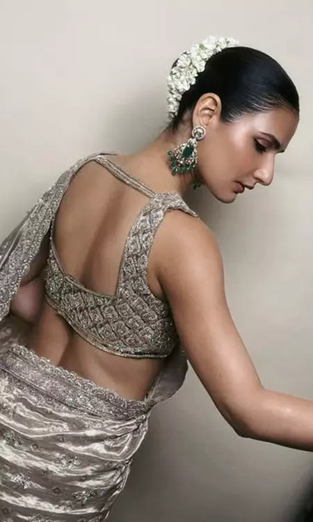 Fatima Sana Shaikh’s Silver Saree Look Steals Hearts