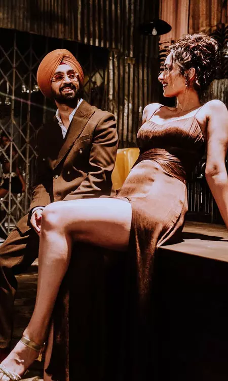 Manushi Chhillar and Diljit Dosanjhs Aura Farming