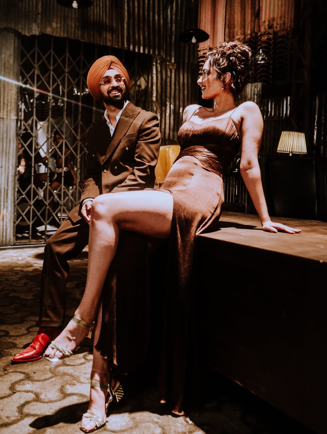 Manushi Chhillar and Diljit Dosanjhs Aura Farming