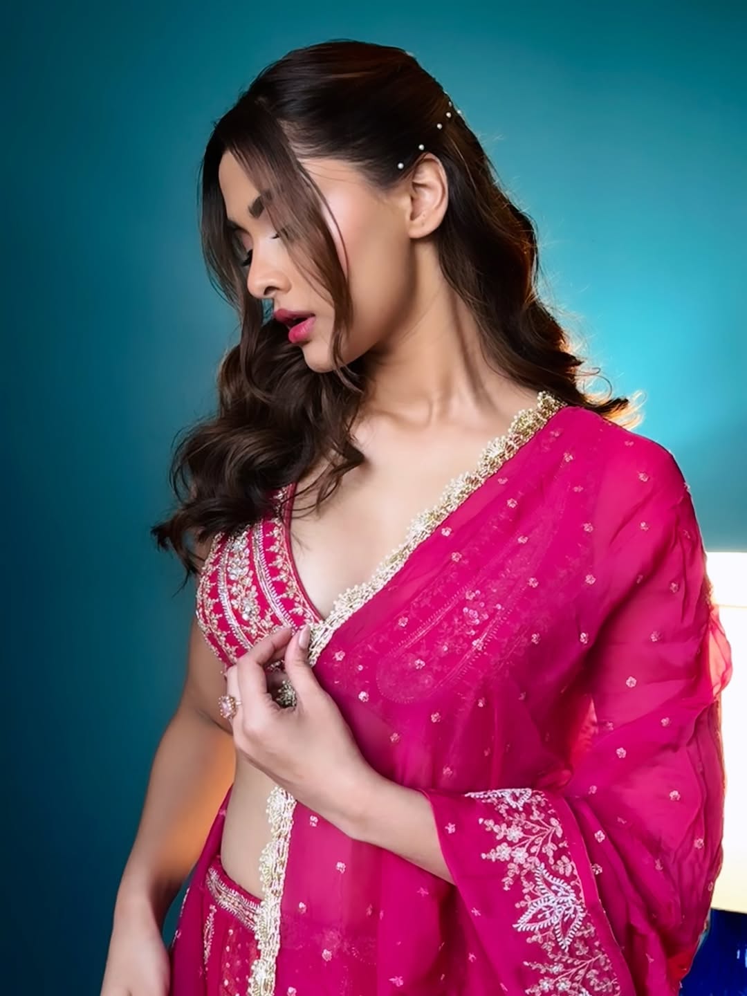 Saiee M Manjrekars Latest Photoshoot Blends Grace