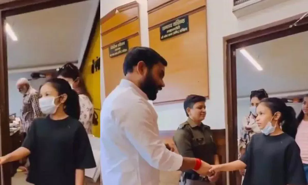 ఎంఎస్ ధోని కుమార్తె కల..  వైరల్ వీడియో