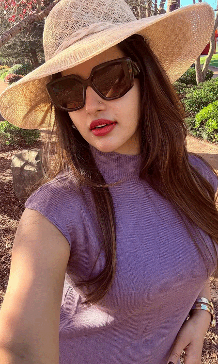 Malavika Menon Glows in Toowoomba’s Ju Raku En Japanese Garden