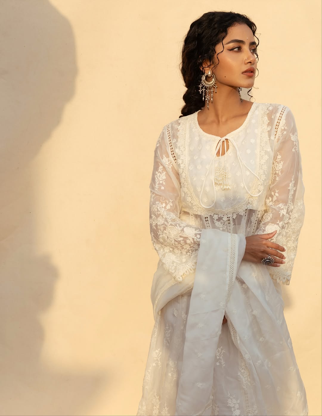 Lace, Light & Laughter: Anupama’s Ethereal Charm