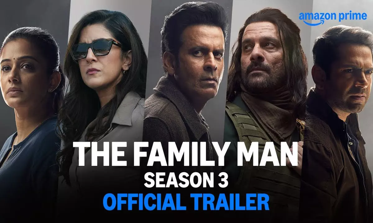 ది ఫ్యామిలీ మ్యాన్ 3 ట్రైలర్ రిలీజ్!