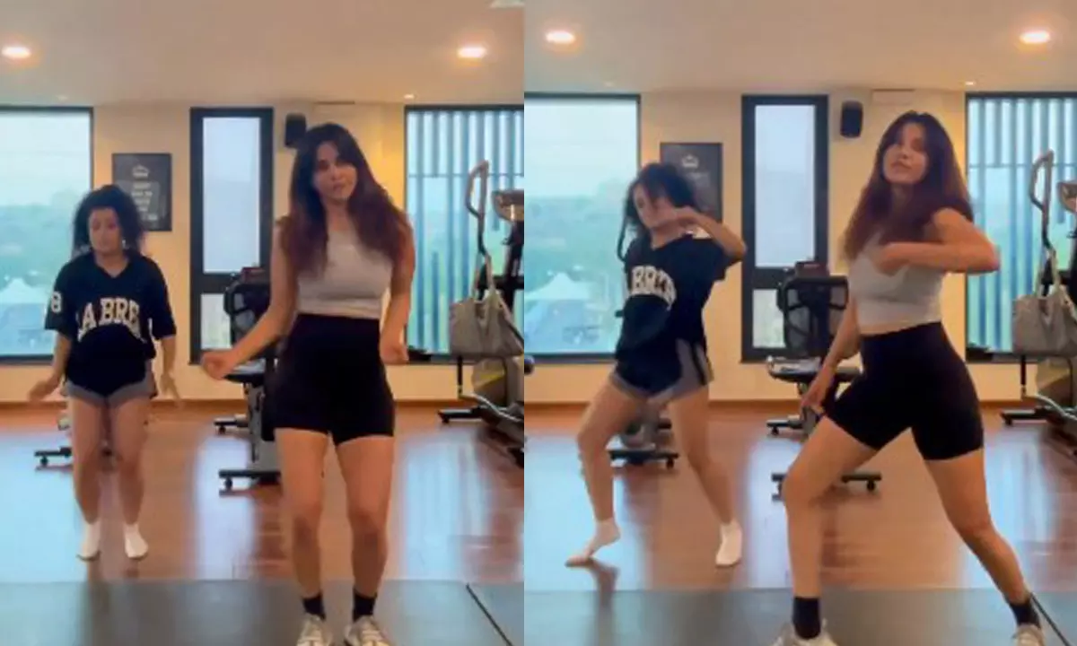 అదిరిపోయే స్టెప్పులతో ఇరగదీసిన ఇస్మార్ట్ బ్యూటీ..