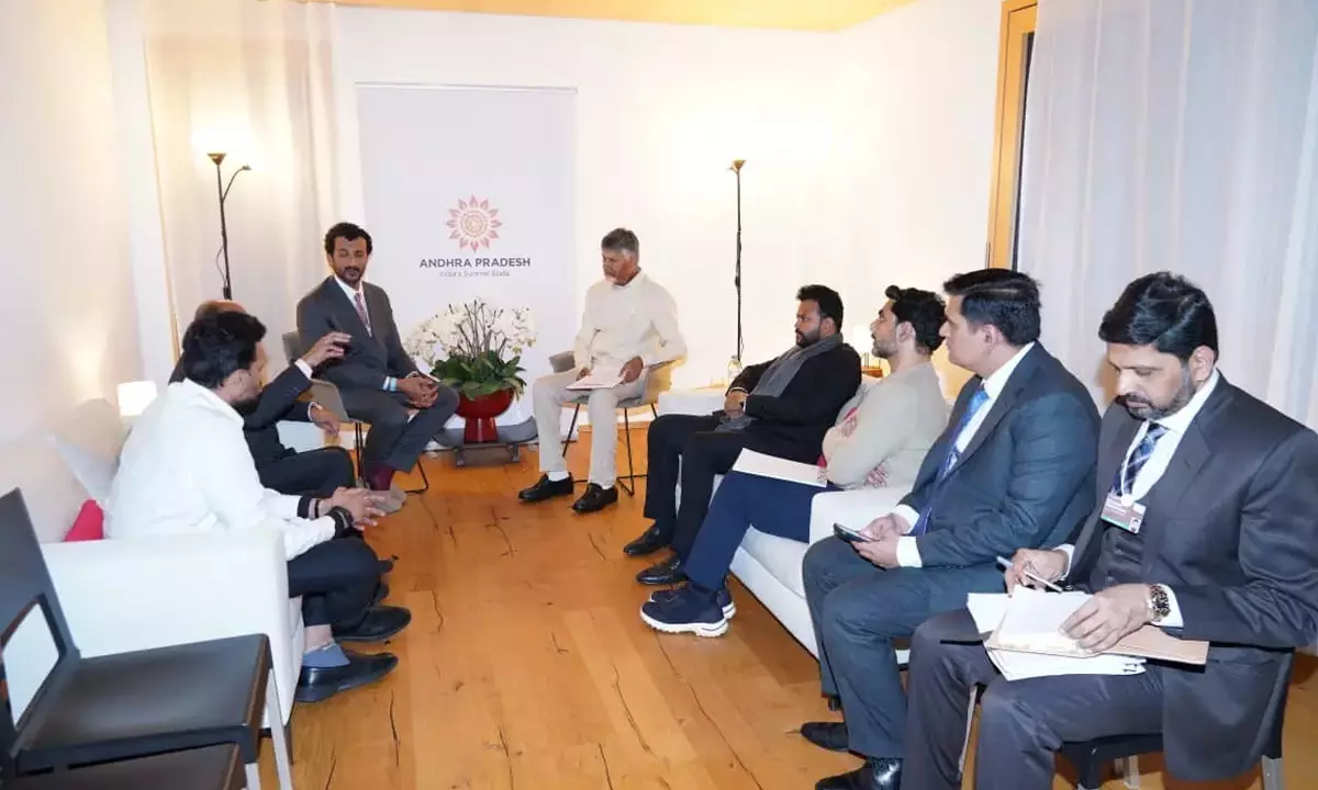 దావోస్ అప్ డేట్స్... ఏపీకి దుబాయ్, ఇజ్రాయెల్ నుంచి గుడ్ న్యూస్ లు!