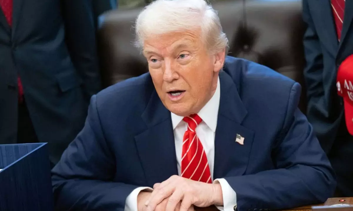 షాకింగ్  రీజన్... ట్రంప్  అంతేనమ్మ దేనికైనా సుంకం విధించేస్తారు!