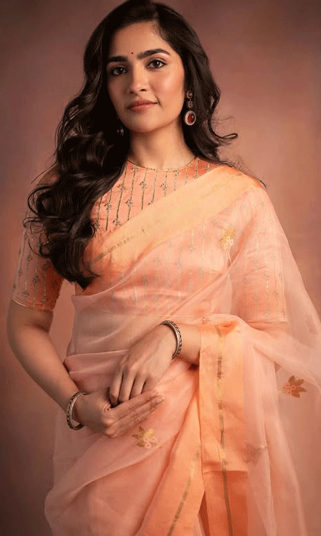 Rukmini Vasanth’s Lotus Glow: A Vision of Grace and Glamour