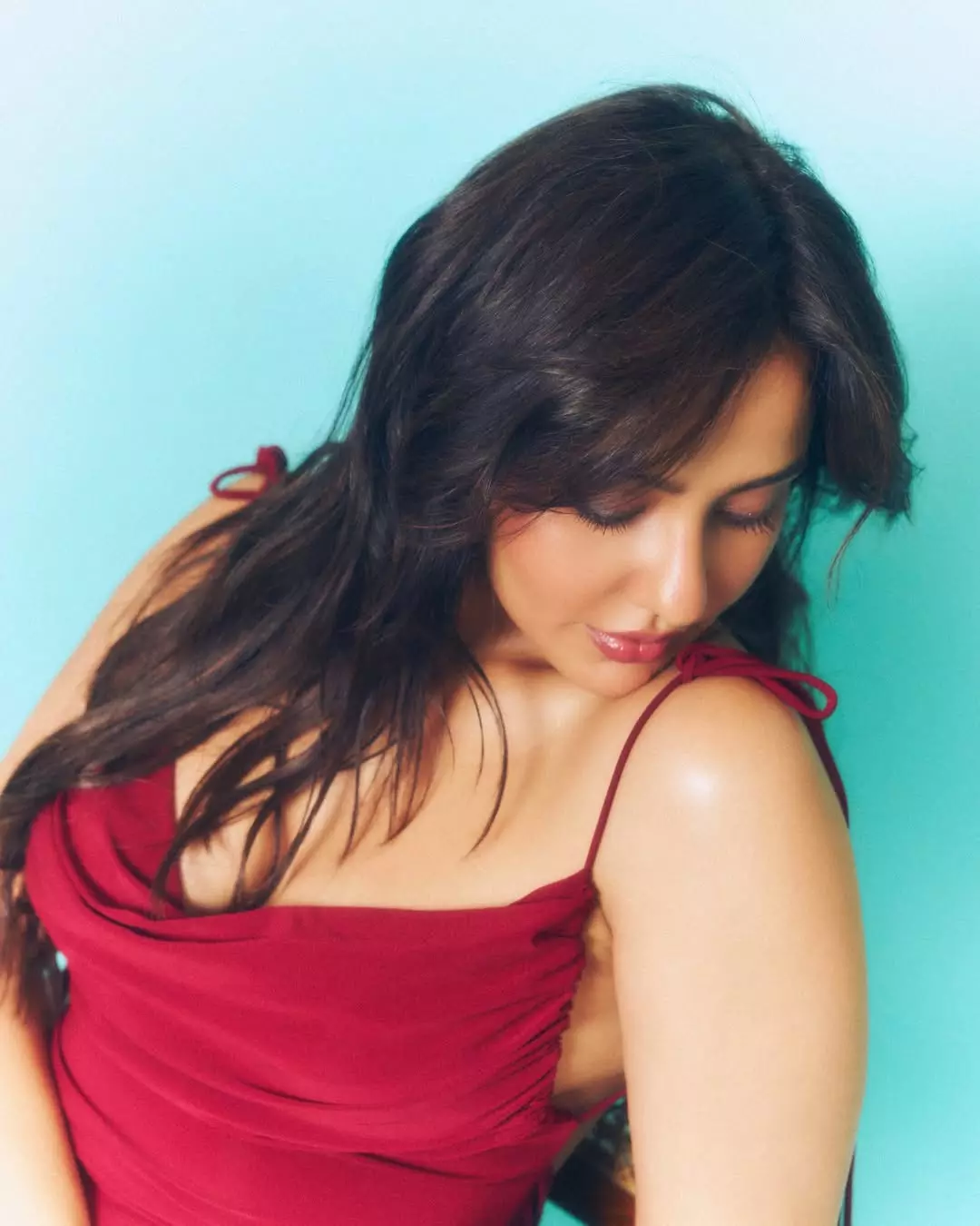 Neha Sharma Stuns in Red Gown on Valentine’s Day 2026