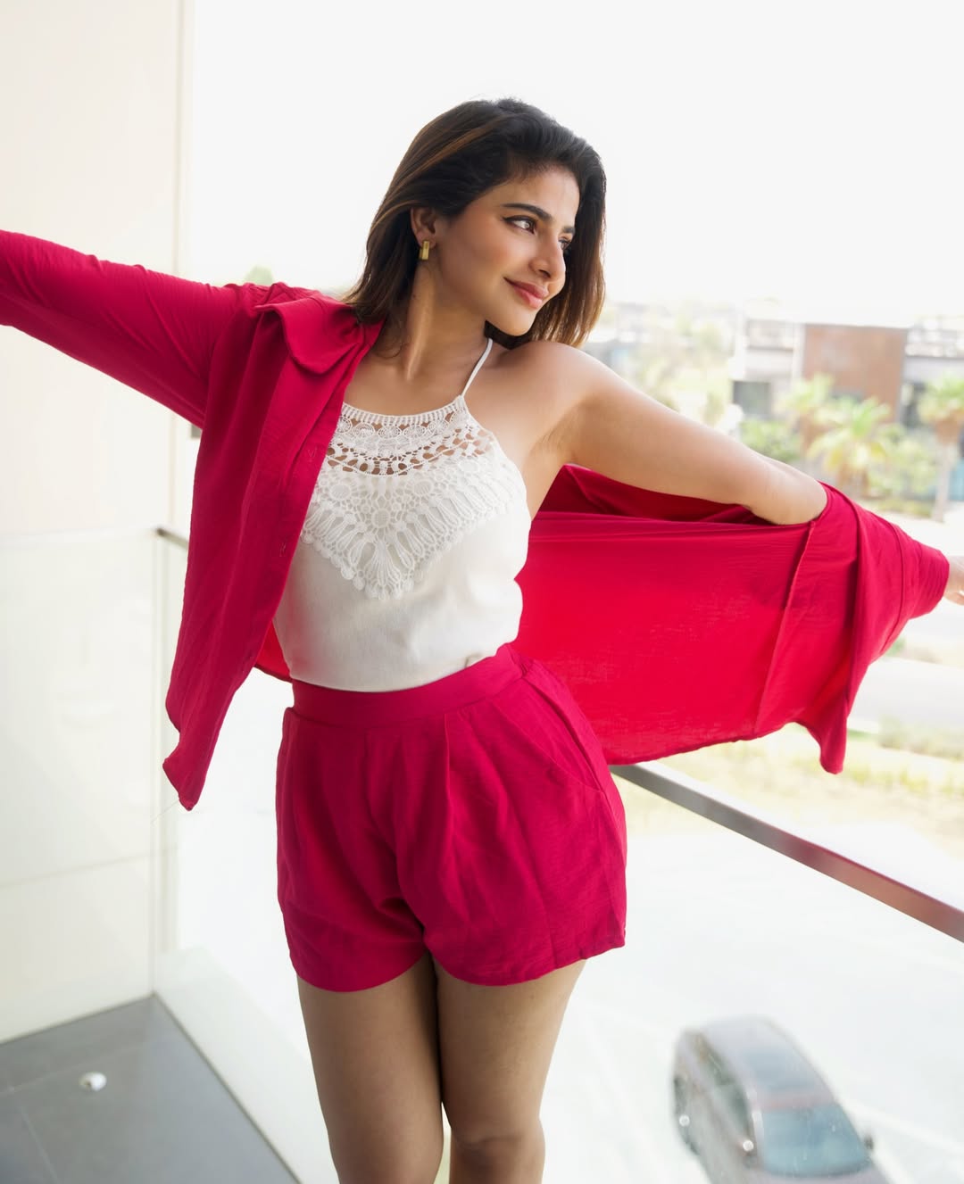 Iswarya Menon’s Valentine’s Day Look Radiates Romance and Joy