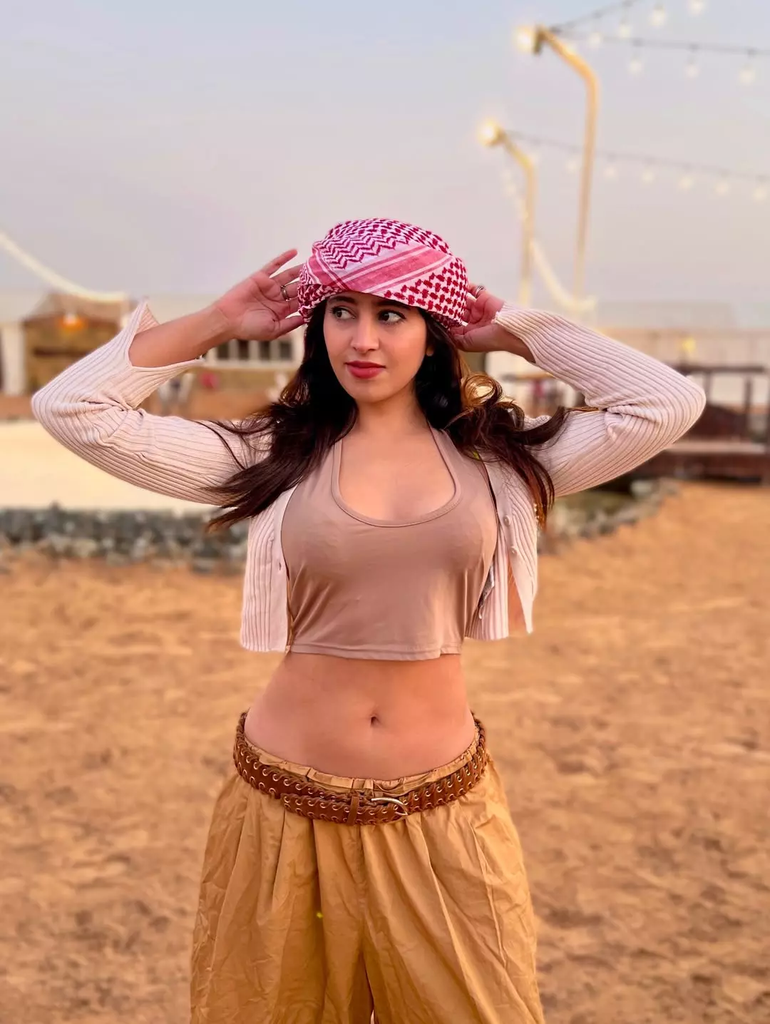 Shobhita Rana stuns in desert photoshoot with bold traditional look