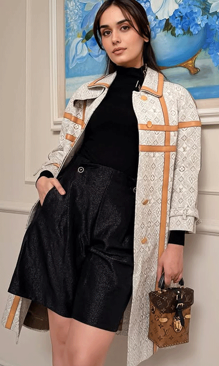 Manushi Chhillar Serves High-End Elegance in Louis Vuitton