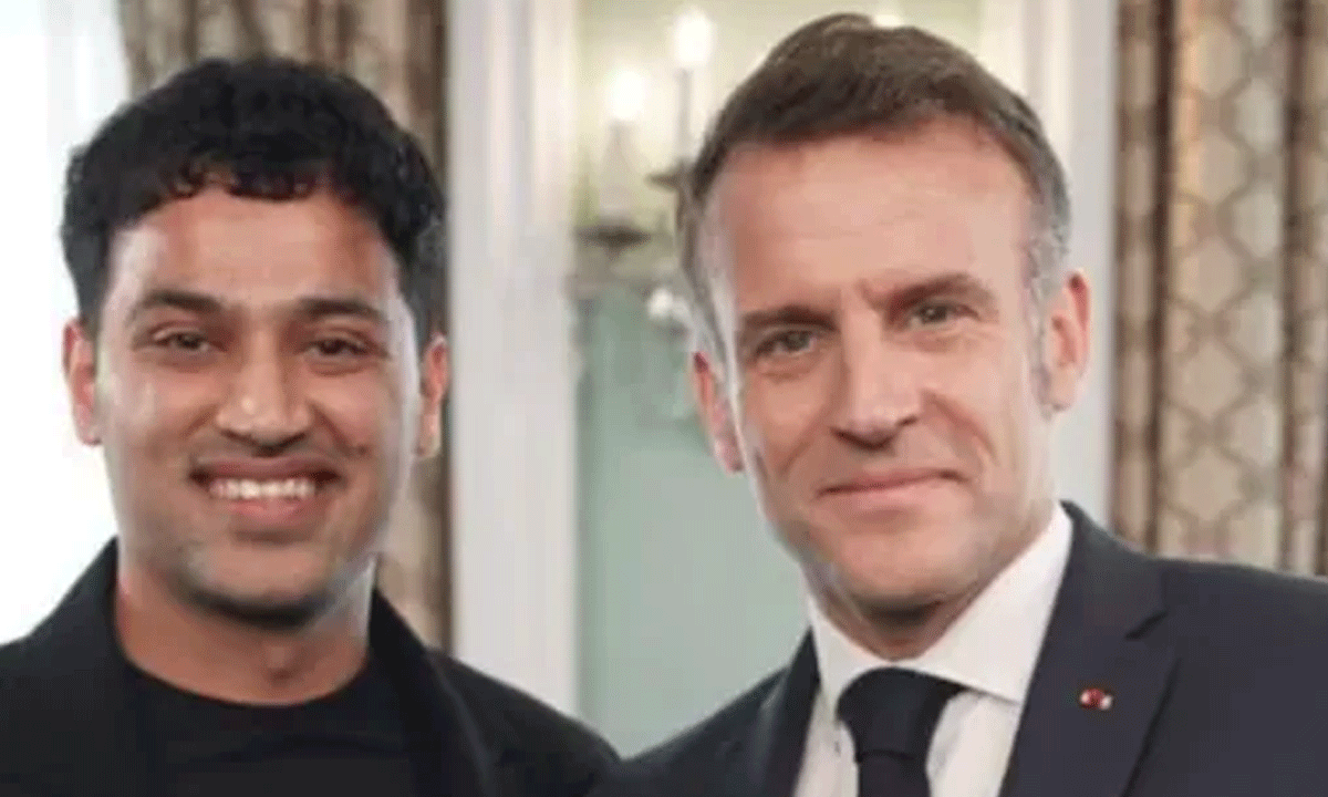 ఆశ్చర్యపరుస్తున్న ఇండియన్ యూట్యూబర్.. ఏకంగా ఫ్రెంచ్ ప్రెసిడెంట్ తో?