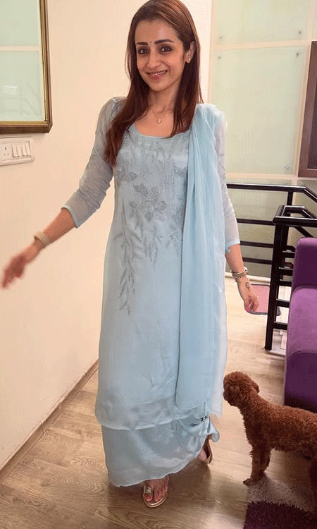 Trisha Krishnan’s Divine Day at Tirupati