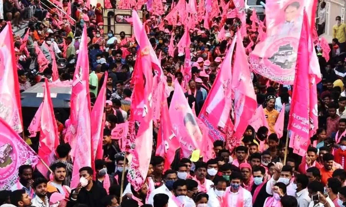 గులాబీ పార్టీ తగ్గిపోతోంది