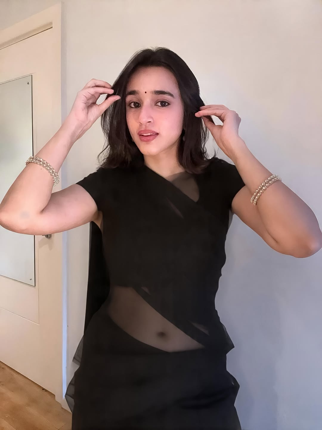 Nuveksha’s Elegant Black Look Sets the Internet Ablaze | Nuveksha’s ...